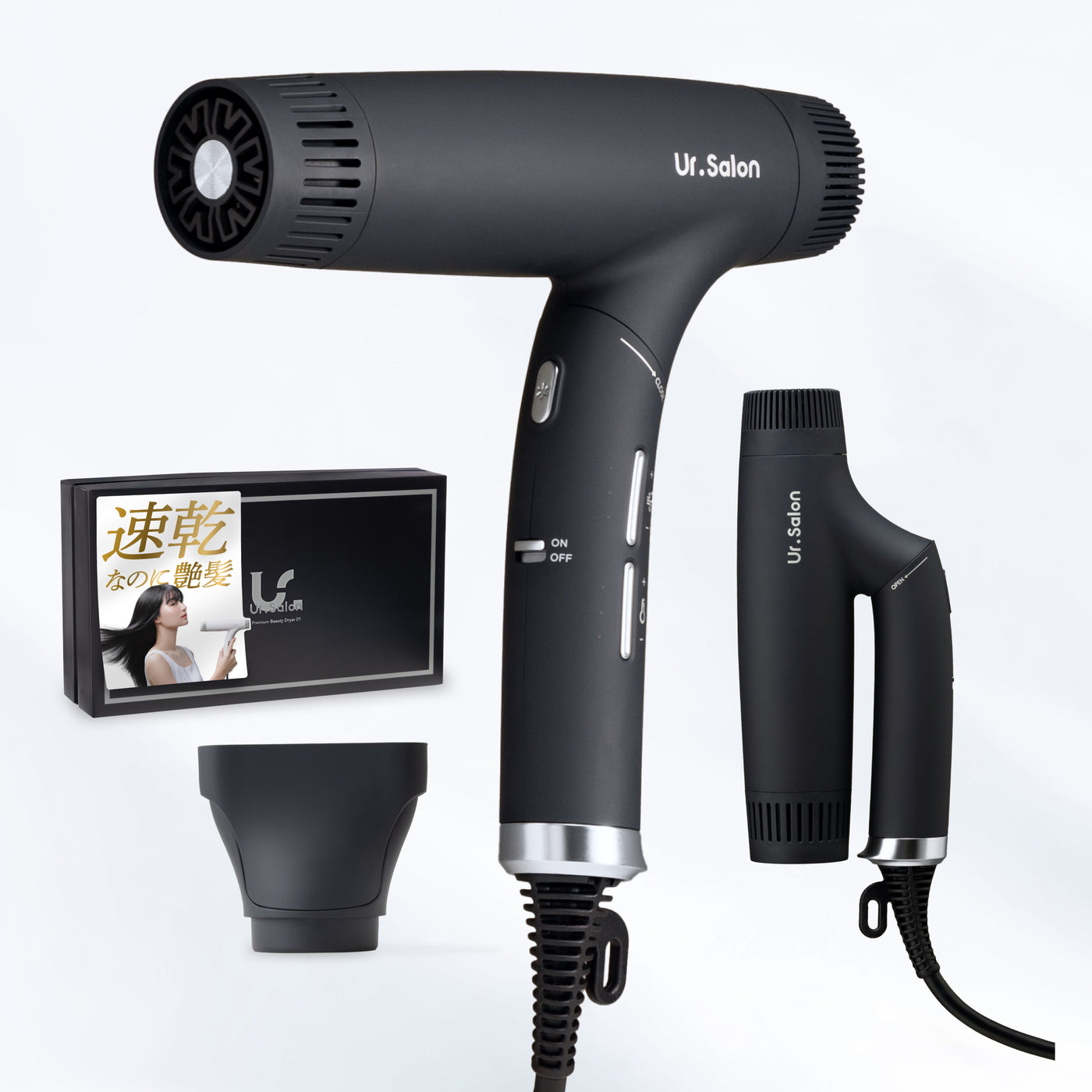 【速乾・ダメージレスを一台で実現】プレミアム ビューティ ドライヤー01