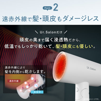 モイストシャイニードライヤー 専用ブラシ付き