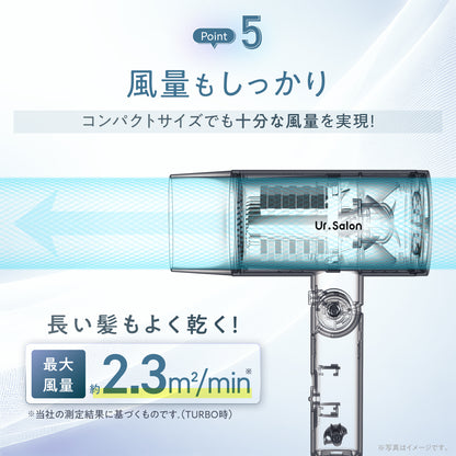 モイストシャイニードライヤー 専用ブラシ付き
