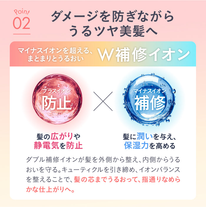 【速乾・ダメージレスを一台で実現】プレミアム ビューティ ドライヤー01