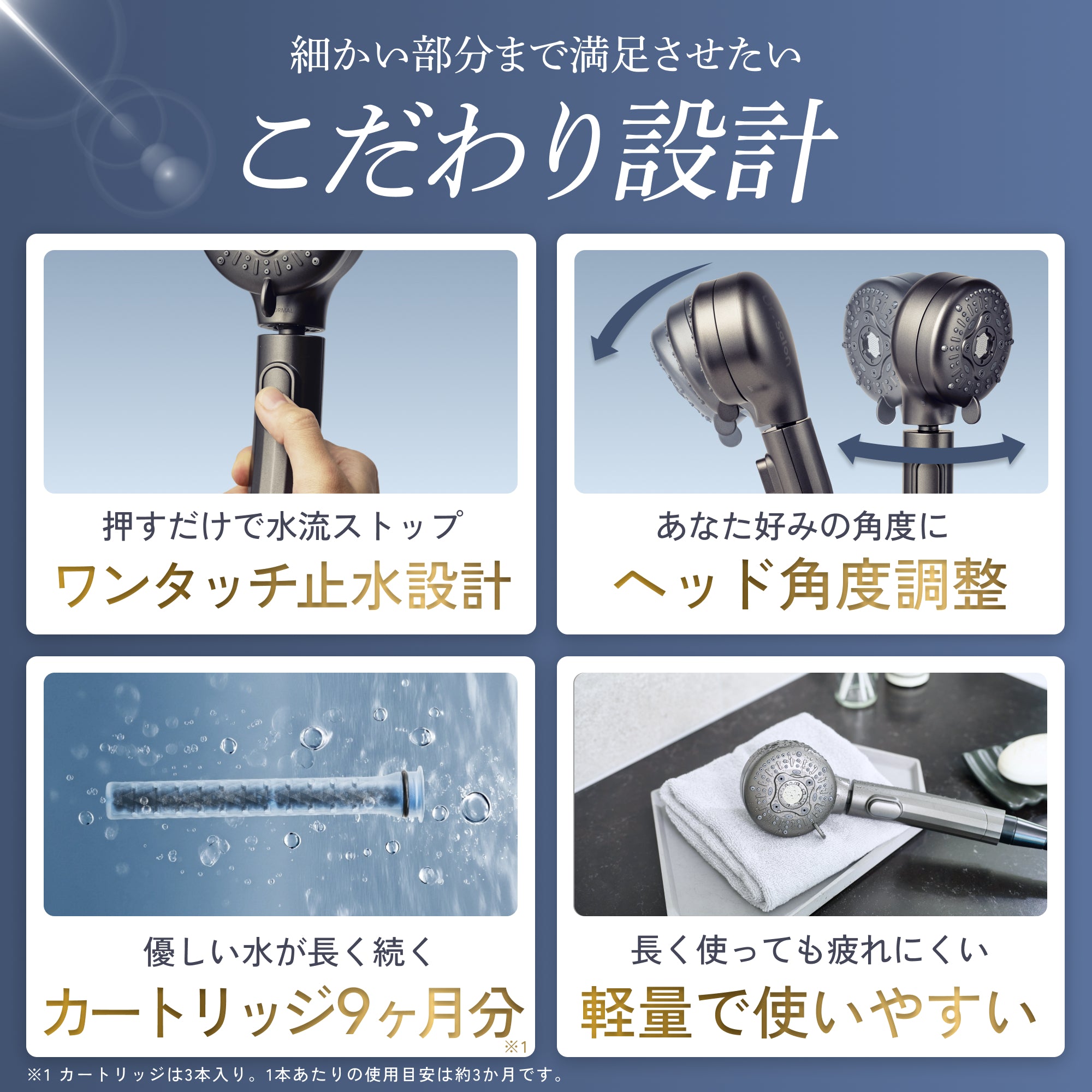 塩素除去×ナノバブルで極上のダメージケア】プレミアムビューティ