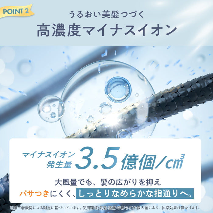 【手のひらサイズで大風量・速乾】ジェットモンスターマイクロドライヤー