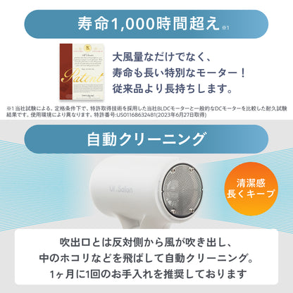 【手のひらサイズで大風量・速乾】ジェットモンスターマイクロドライヤー