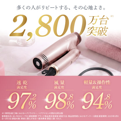 【速乾・ダメージレスを一台で実現】