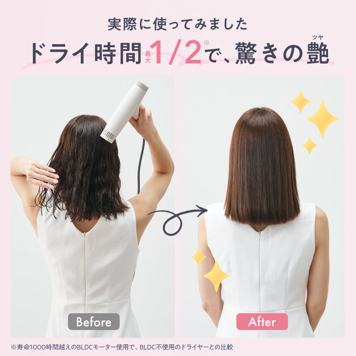 【速乾・ダメージレスを一台で実現】