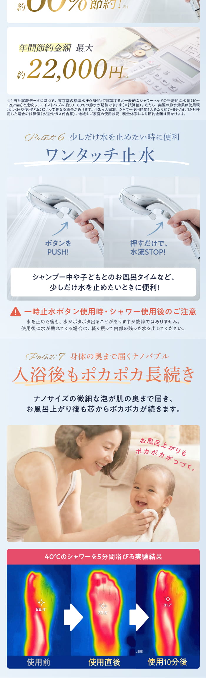 ナノバブルシャワーヘッド 節水 モイストバブル｜Ur.Salon – 【公式