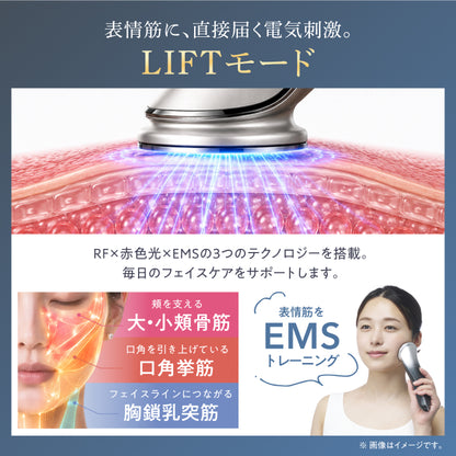 【5種の技術を1台に、自宅で本格フェイシャルケア】TOTALIFT Multi