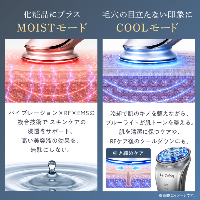 【5種の技術を1台に、自宅で本格フェイシャルケア】TOTALIFT Multi